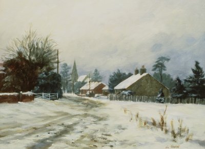 Higham, Winter by Vic Trevett